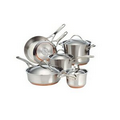 Nouvelle Stainless Steel 10 Piece Cookware Set